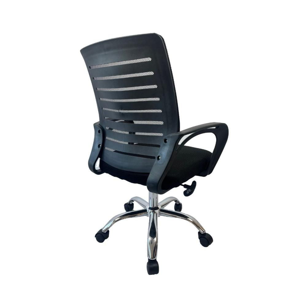 Scaun de birou reglabil pe inaltime, negru, 49x49x91 cm, Modern Mesh Office Chair