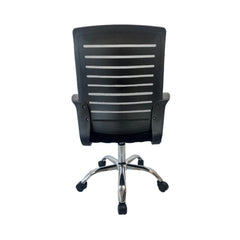 Scaun de birou reglabil pe inaltime, negru, 49x49x91 cm, Modern Mesh Office Chair