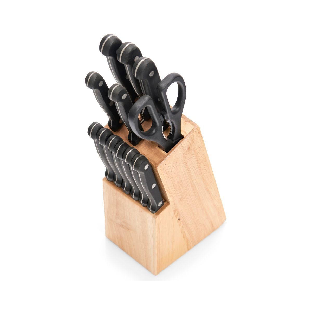 Set 13 cutite cu suport, Knife Block Zeller