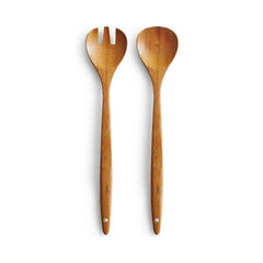 Set 2 linguri pentru servire salata, din bambus, 30 cm, Salad Server Zeller