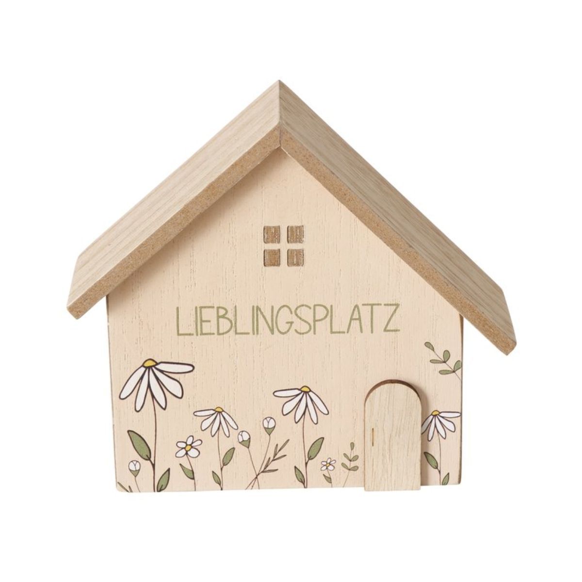 Set 3 decoratiuni 
din lemn 22,5 / 15 / 11,5 cm Kamille Boltze