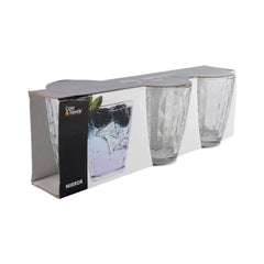 Set 3 pahare transparente din sticla 33cl Cosy Moments Tumbler Cosy&Trendy