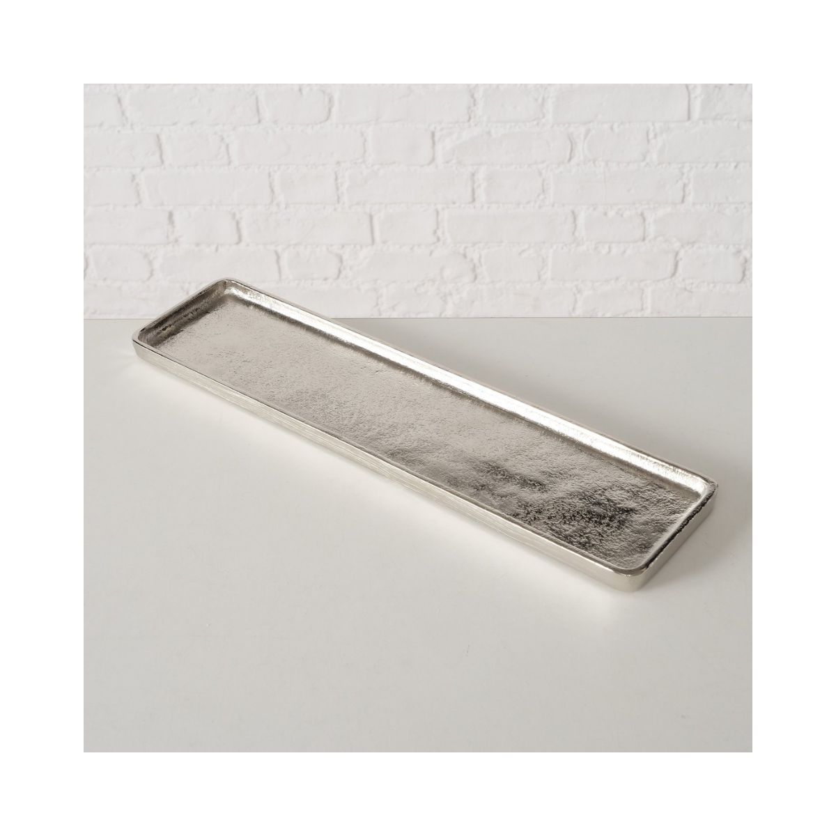 Set 3 tavi argintii din aliaj nichel-aluminiu 13 / 38 / 24 cm Simo Boltze
