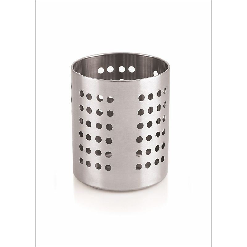 Set 4 ustensile pentru bucatarie si suport, din inox, Grunberg GR197