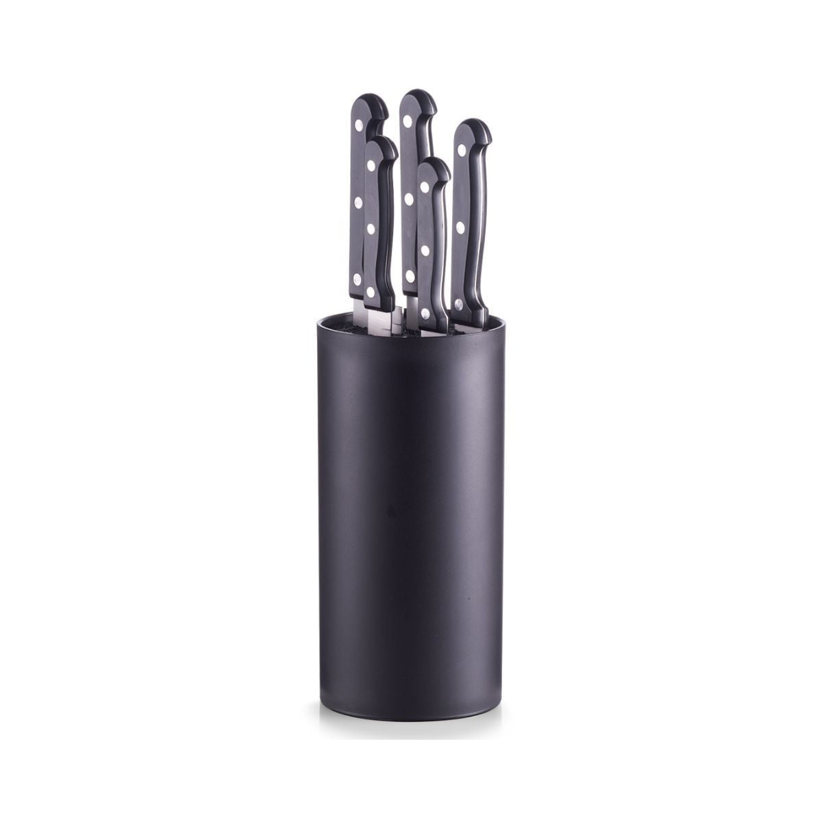 Set 6 cutite cu suport, Knife Block Zeller