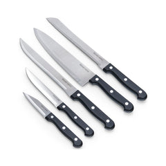 Set 6 cutite cu suport, Knife Block Zeller