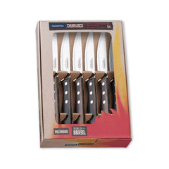 Set 6 cutite Jumbo Steak maro Tramontina