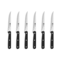 Set 6 cutite negre pentru friptura Cucina Richardson Sheffield