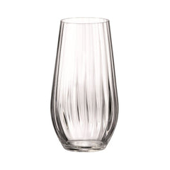 Set de 6 pahare pentru apa, transparent, din cristal de Bohemia, 580 ml, Sarah Waterfall