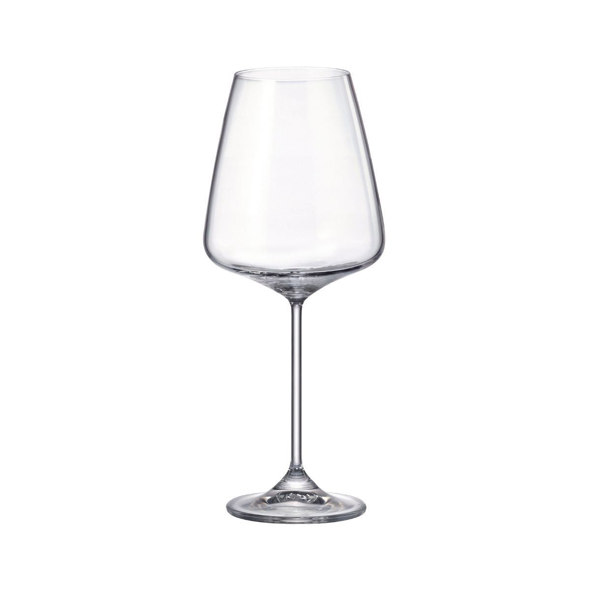 Set de 6 pahare pentru vin alb, din cristal de Bohemia, 520 ml, Sora White Wine