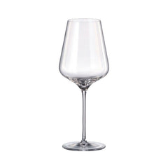 Set de 6 pahare pentru vin rosu, transparent, din cristal de Bohemia, 640 ml, Louvre Red Wine