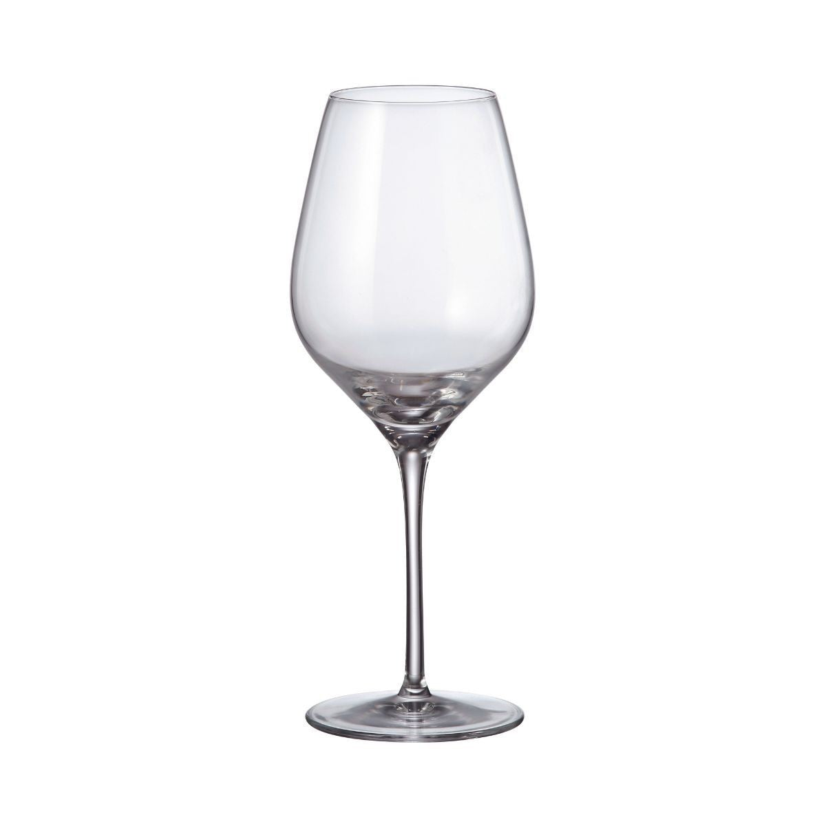 Set de 6 pahare pentru vin rosu, transparent, din cristal de Bohemia, 650 ml, Avila Bordeaux