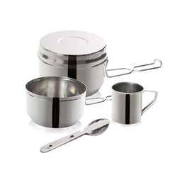 Set din inox , pentru picnic/camping , 7 pcs , Grunberg IGR3081