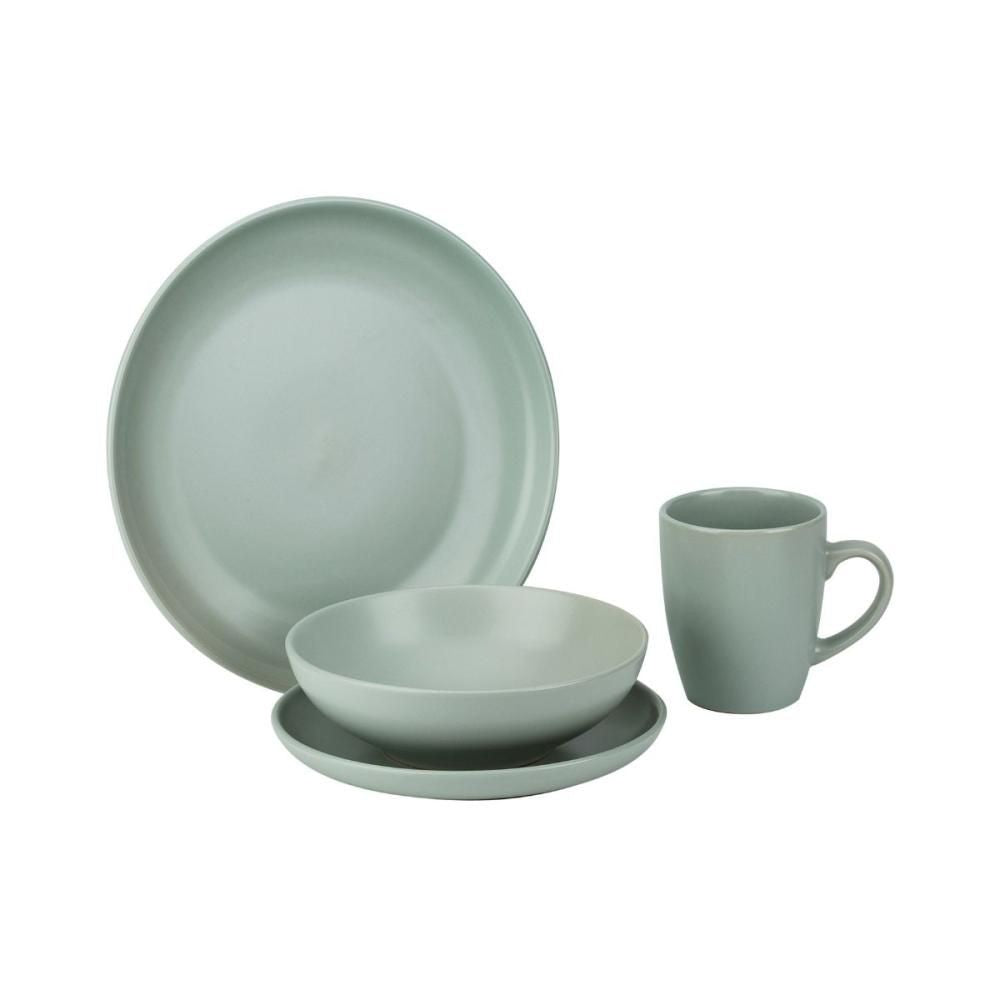 Set pentru cina, vernil, ceramic, pentru 4 persoane, Viva Cosy&Trendy