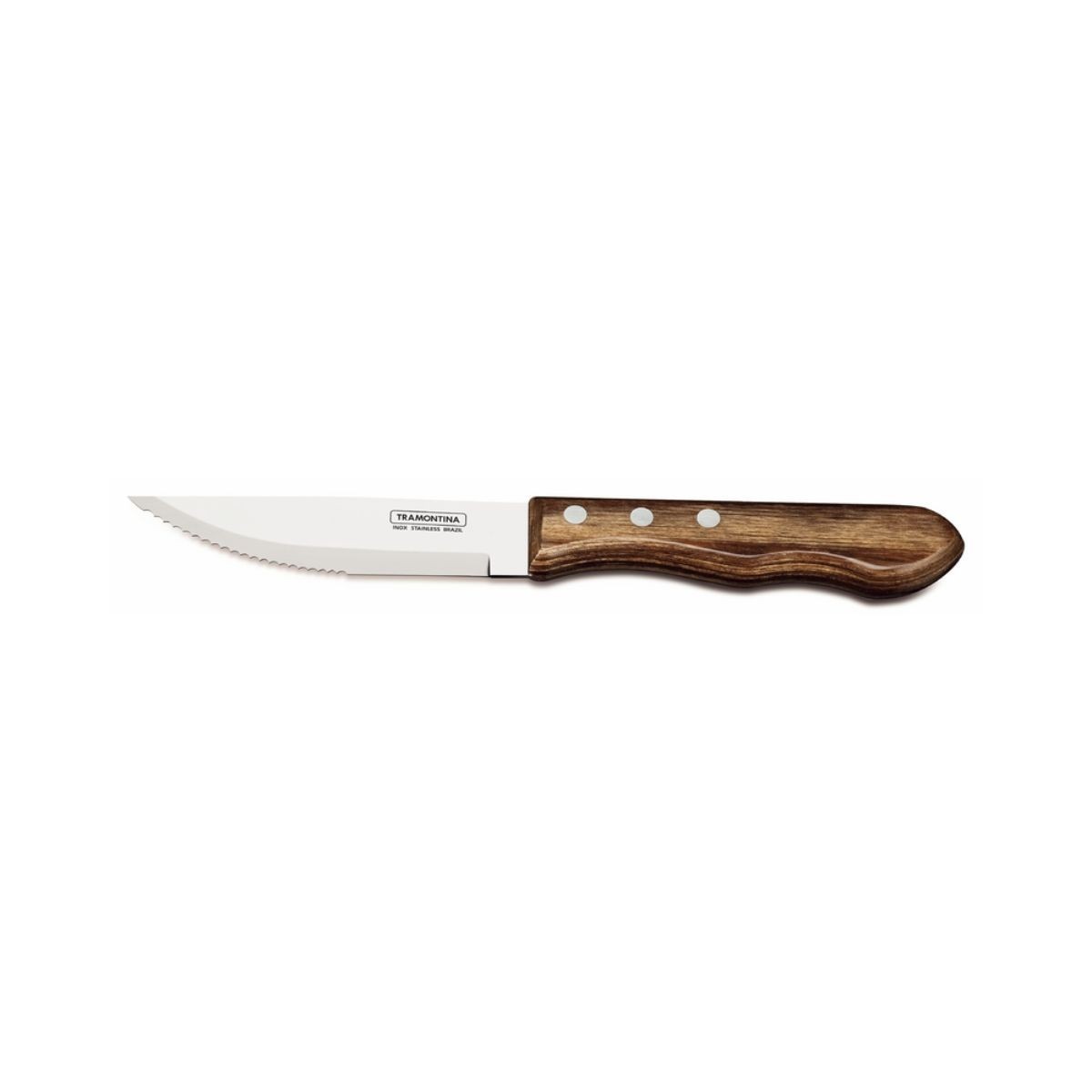 Set tacamuri 12 piese Jumbo Steak maro Tramontina