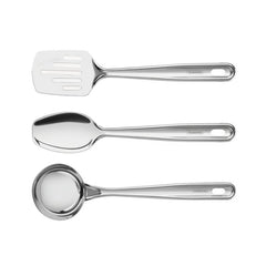 Set ustensile de bucatarie 3 piese argintiu din inox Extrata Tramontina