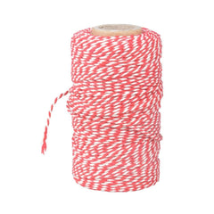 Sfoara alb/rosu pentru bucatarie 100 m Cooking yarn Esschert Design