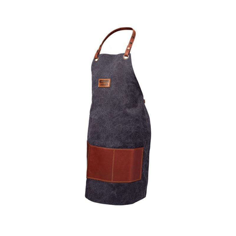 Sort de gatit pentru barbecue negru/maro din denim Churrasco Tramontina