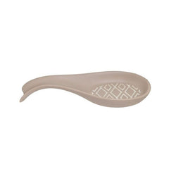 Suport ceramic pentru lingura model  alb/bej 22 cm lungime, 8 cm latime , 3 cm inaltime