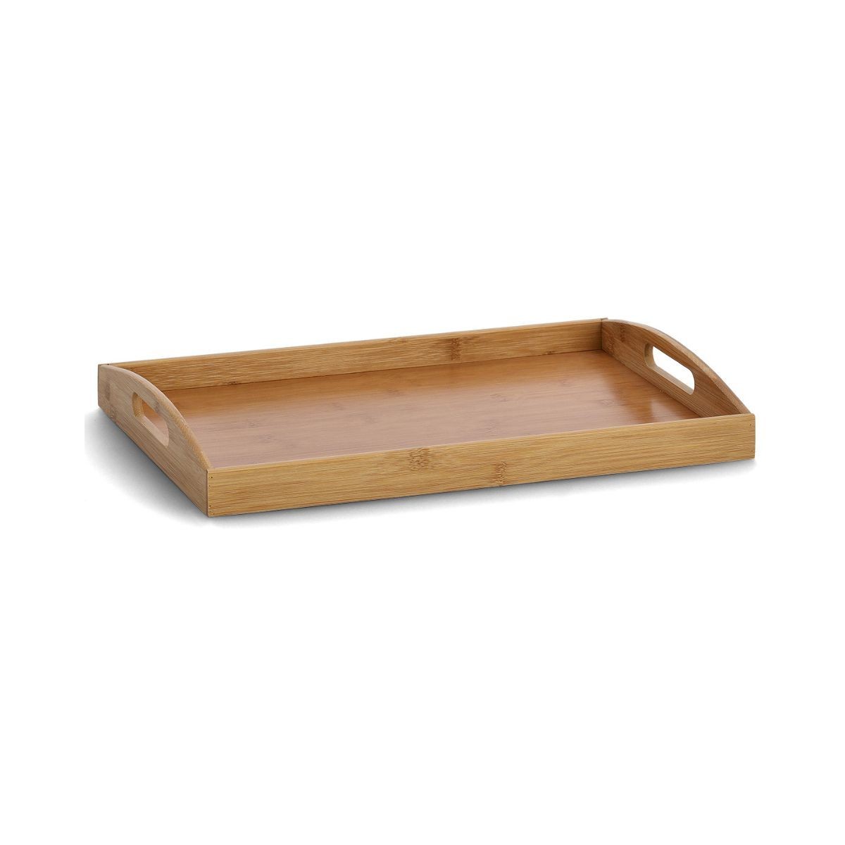 Tava de servire, maro, din bambus, 44 cm, Serving Tray Zeller