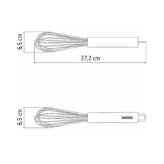 Tel argintiu din inox pentru bucatarie Extrata 37 cm, Tramontina